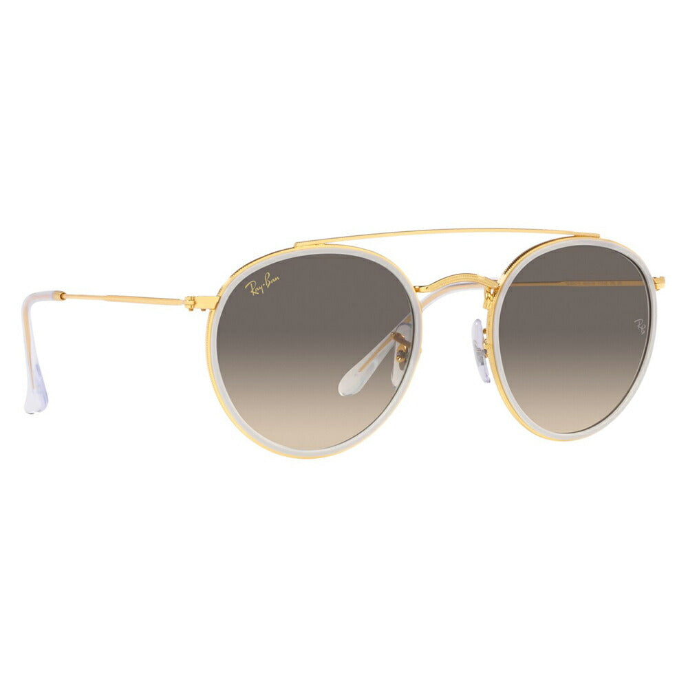 【オススメ価格】レイバン サングラス RB3647N 923632 51 Ray-Ban ROUND ラウンド ダブルブリッジ メンズ レディース おしゃれ new model 伊達メガネ 眼鏡