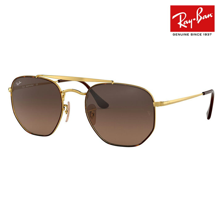 [Recommended Price] Ray-Ban Sunglasses RB3648 910443 51 Ray-Ban MARSHAL Marshall Teardrop Double Bridge Metal 