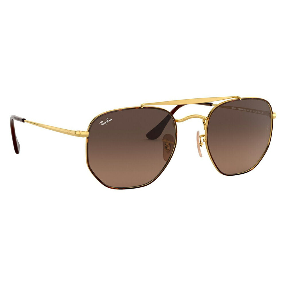 [Recommended Price] Ray-Ban Sunglasses RB3648 910443 51 Ray-Ban MARSHAL Marshall Teardrop Double Bridge Metal 