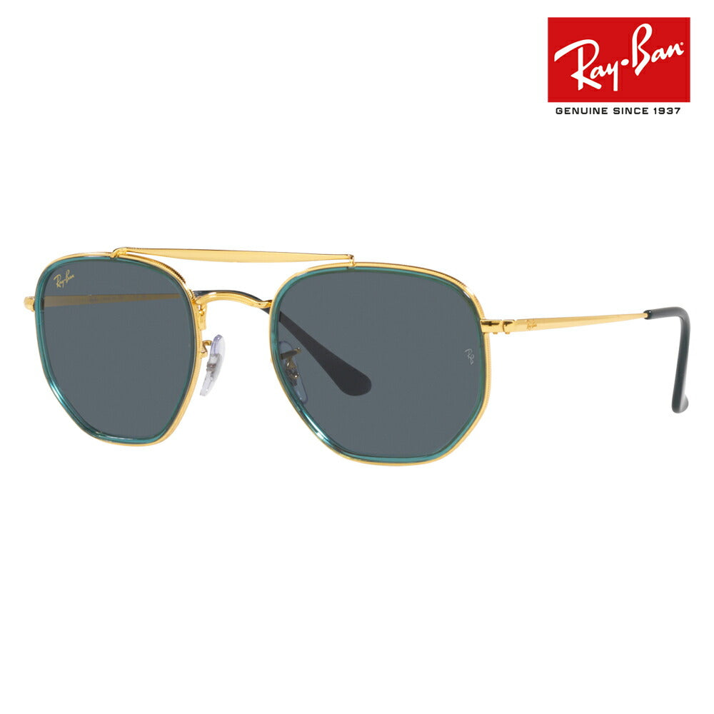 [Recommended Price] Ray-Ban Sunglasses RB3648M 9241R5 52 Ray-Ban THE MARSHAL II Double Bridge Marshall Square Metal 