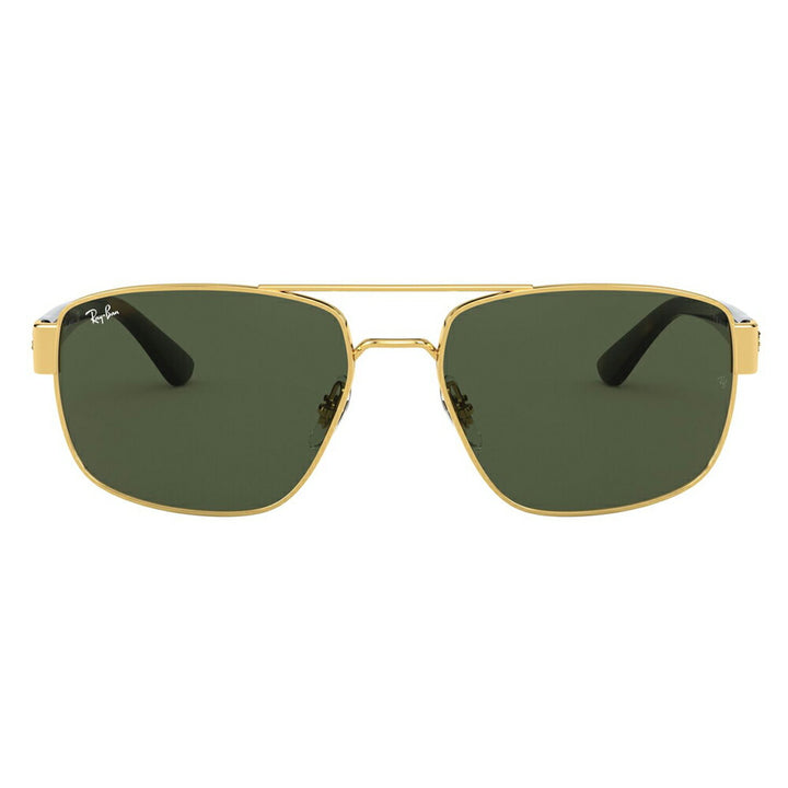 【正規品販売店】レイバン サングラス RB3663 001/31 60 Ray-Ban レイバン純正レンズ対応 ツーブリッジ メタル スクエア 伊達メガネ 眼鏡