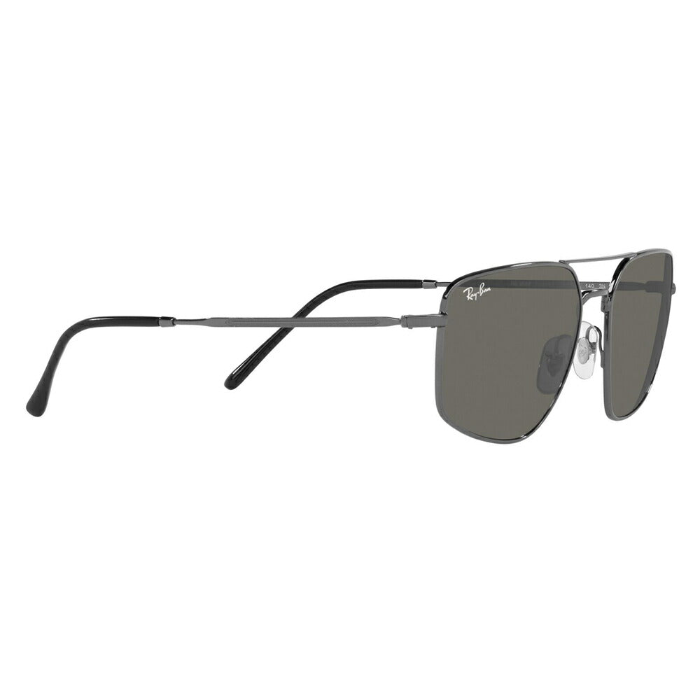 【オススメ価格】レイバン サングラス ブレイズ RB3666 004/B1 56 Ray-Ban ダブルブリッジ メタル スクエア 伊達メガネ 眼鏡