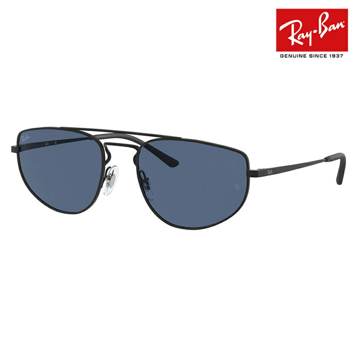 [Recommended Price] Ray-Ban Sunglasses RB3668 901480 55 Ray-Ban Rectangle Metal Double Bridge Two Bridge Fashion Glasses Eyeglasses 