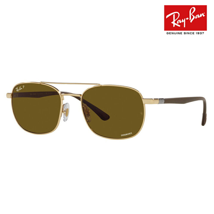 【オススメ価格】レイバンサングラス RB3670CH 001/AN 54 Ray-Ban 偏光レンズ クロマンスレンズ メタル 伊達メガネ 眼鏡