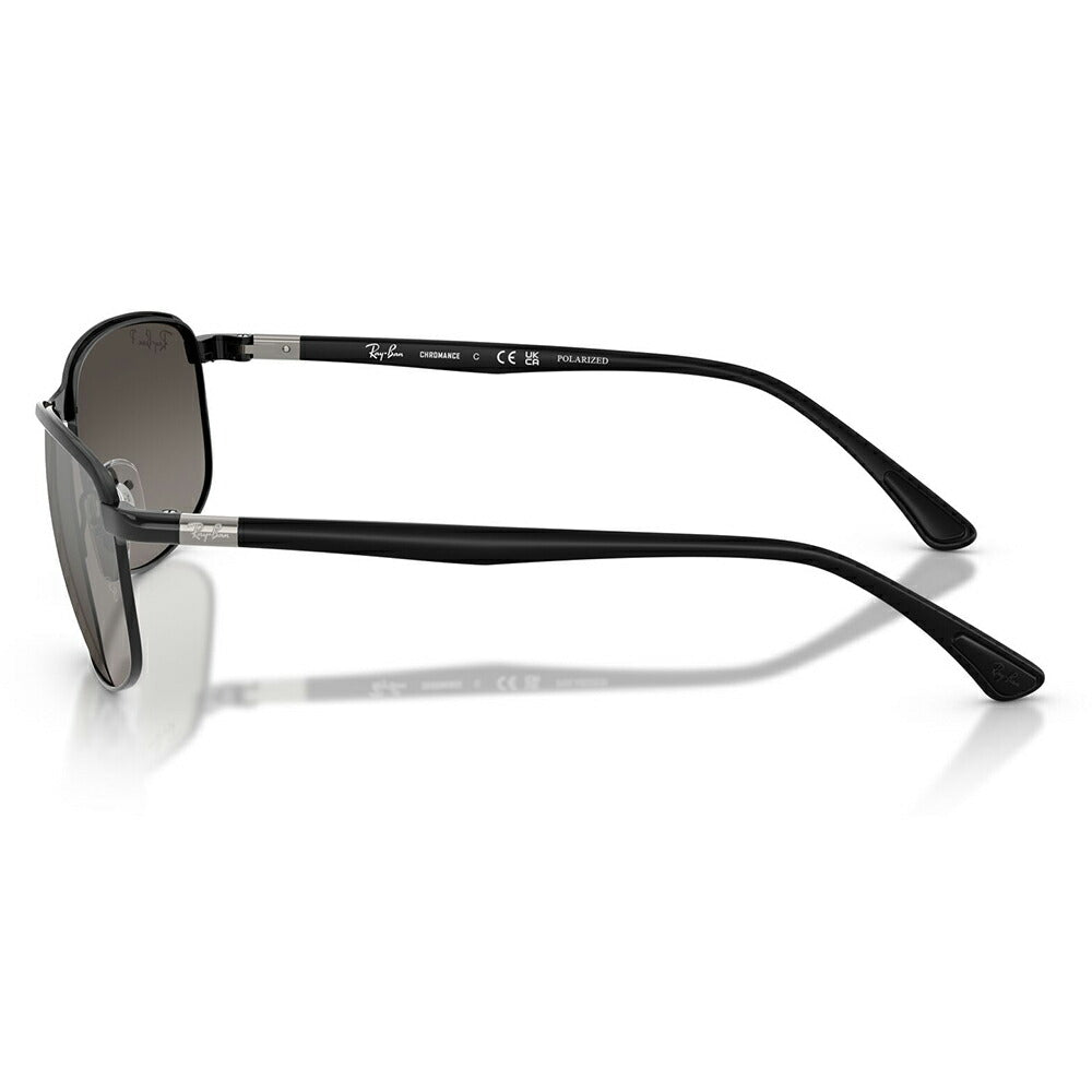 【正規品販売店】レイバンサングラス RB3671CH 186/5J 60 Ray-Ban CHROMANCE LENS クロマンスレンズ  スクエア メタル メンズ ミラーレンズ