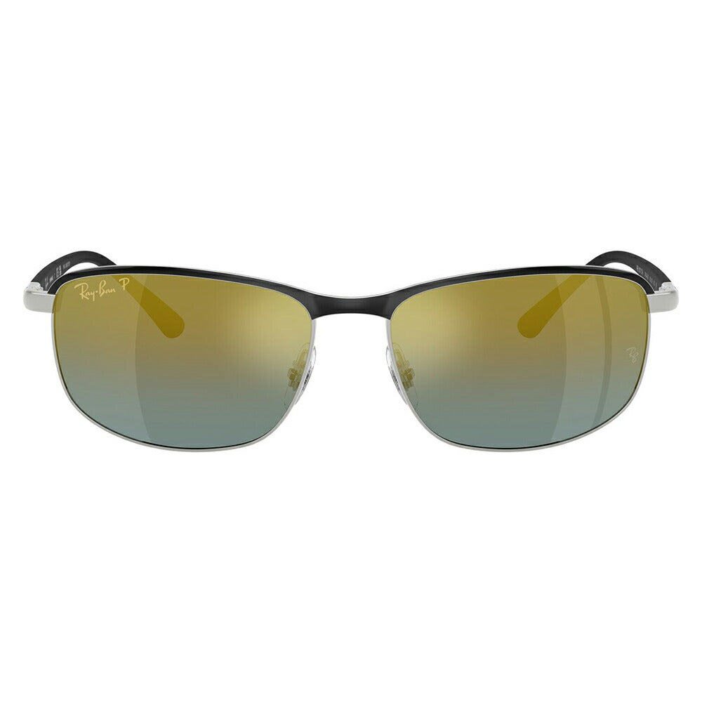 【正規品販売店】レイバンサングラス RB3671CH 9144J0 60 Ray-Ban CHROMANCE LENS クロマンスレンズ  スクエア メタル メンズ