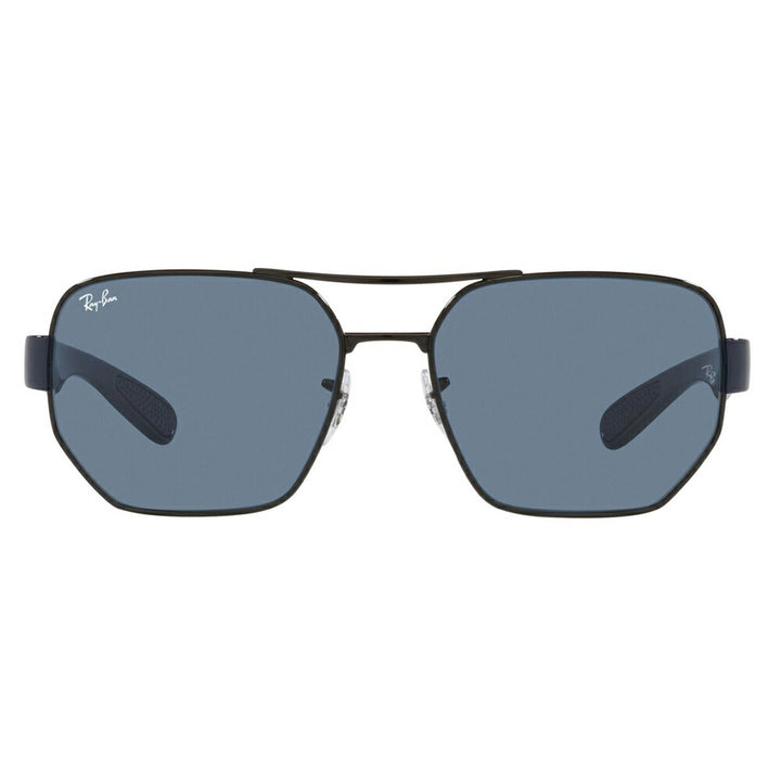 【オススメ価格】レイバンサングラス RB3672 002/80 60 Ray-Ban ダブルブリッジ メタル スクエア 伊達メガネ 眼鏡