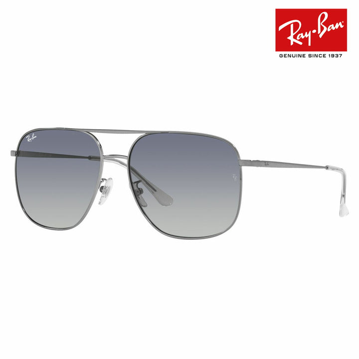 [Recommended Price] Ray-Ban Sunglasses RB3679D 004/4L 60 Ray-Ban Asian Design Model Square Double Bridge 