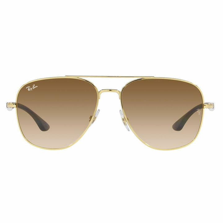 【正規品販売店】レイバン サングラス RB3683 001/51 56 Ray-Ban レイバン純正レンズ対応 ダブルブリッジ スクエア メタル 伊達メガネ 眼鏡