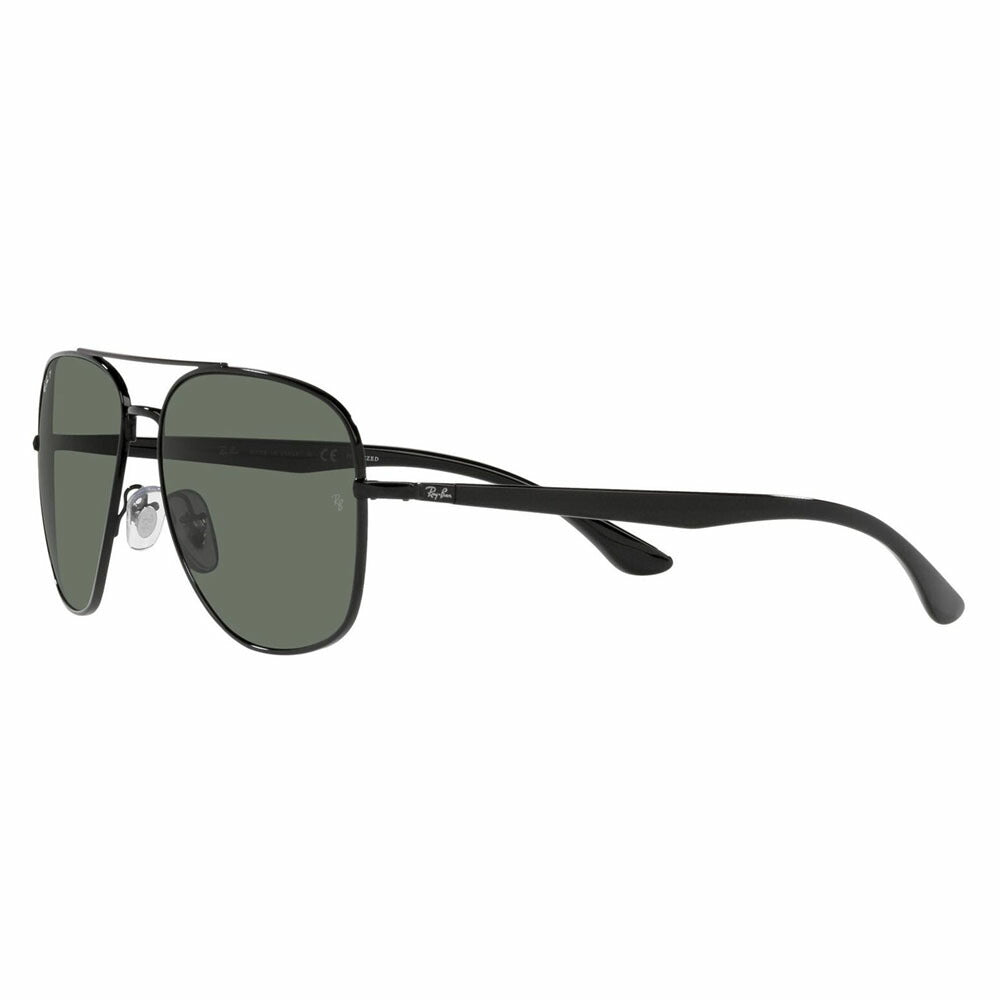 [Authorized Retailer] Ray-Ban Sunglasses RB3683 002/58 56 Ray-Ban Double Bridge Square Metal Polarized Glasses for Genuine Ray-Ban Lenses 