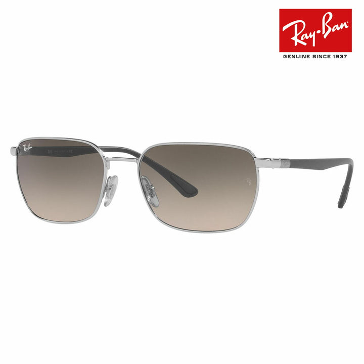 [Recommended Price] Ray-Ban Sunglasses RB3684 003/32 58 Ray-Ban Square Men's Full Rim Metal Fashion Glasses Eyeglasses 