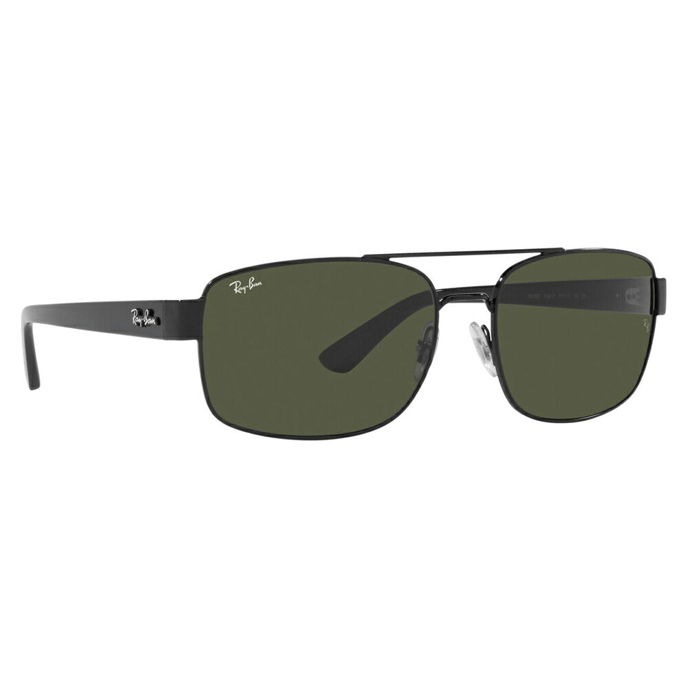 【正規品販売店】レイバンサングラス RB3687 002/31 58 61 Ray-Ban レイバン純正レンズ対応 ダブルブリッジ スクエア メンズ ポラライズド おしゃれ new model 伊達メガネ 眼鏡