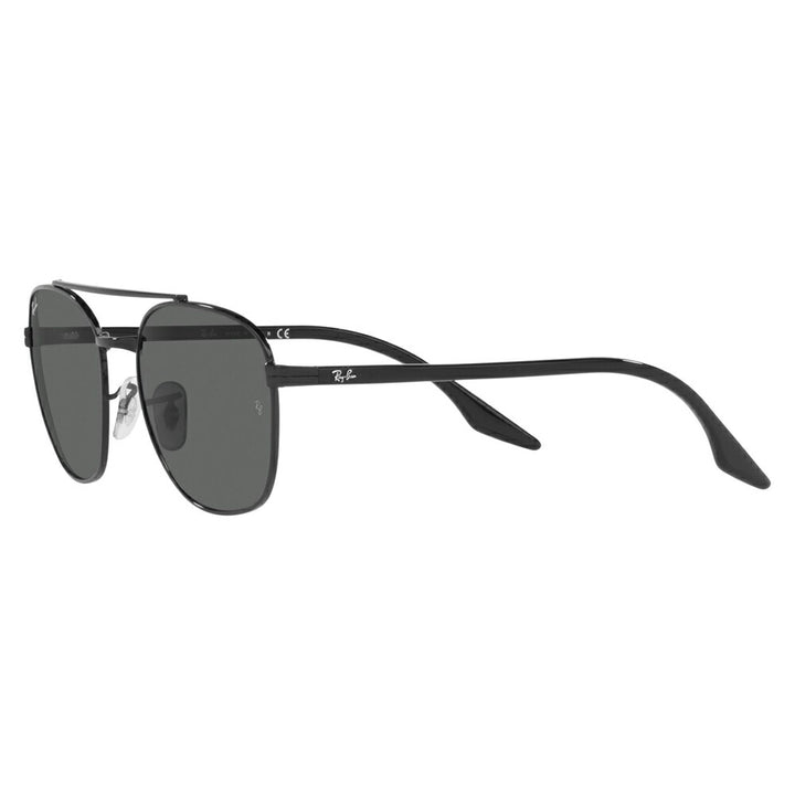 [Authorized Retailer] Ray-Ban Sunglasses RB3688 002/B1 55 58 Ray-Ban Compatible with Ray-Ban Genuine Lenses Double Bridge Round Teardrop Metal Men's Women's Stylish New Model Fashion Glasses Eyeglasses 