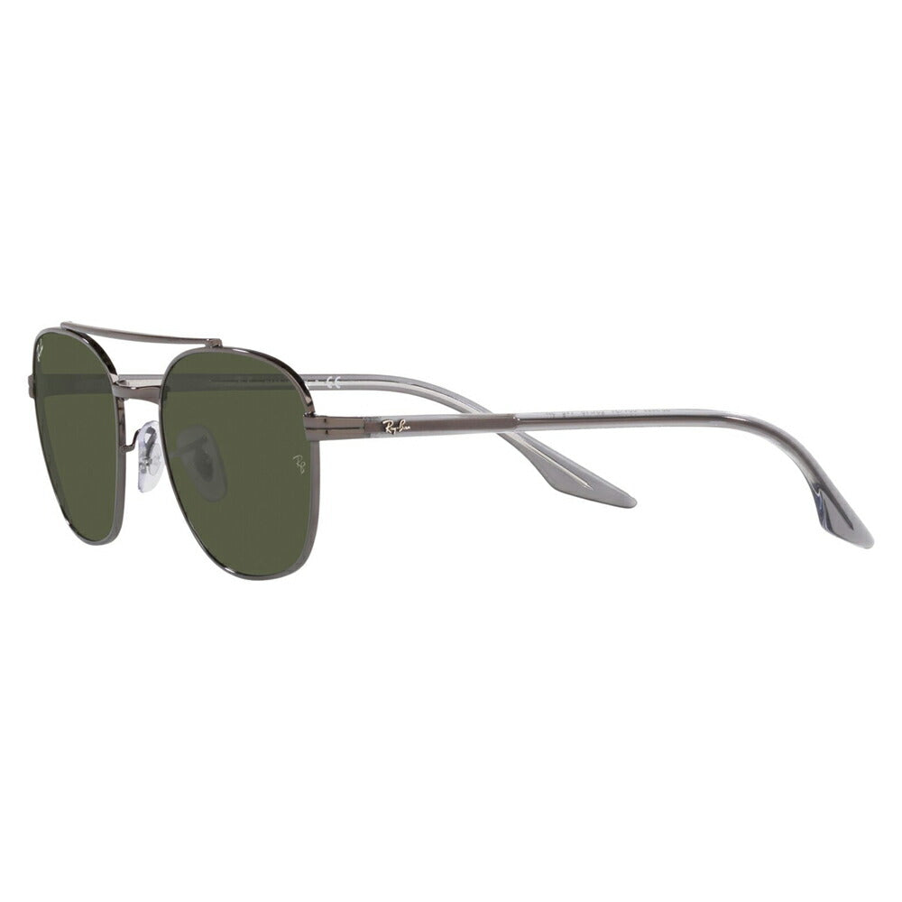 [Authorized Retailer] Ray-Ban Sunglasses RB3688 004/31 55 58 Ray-Ban Compatible with Ray-Ban Genuine Lenses Double Bridge Round Teardrop Metal Men's Women's Stylish New Model Fashion Glasses Eyeglasses 