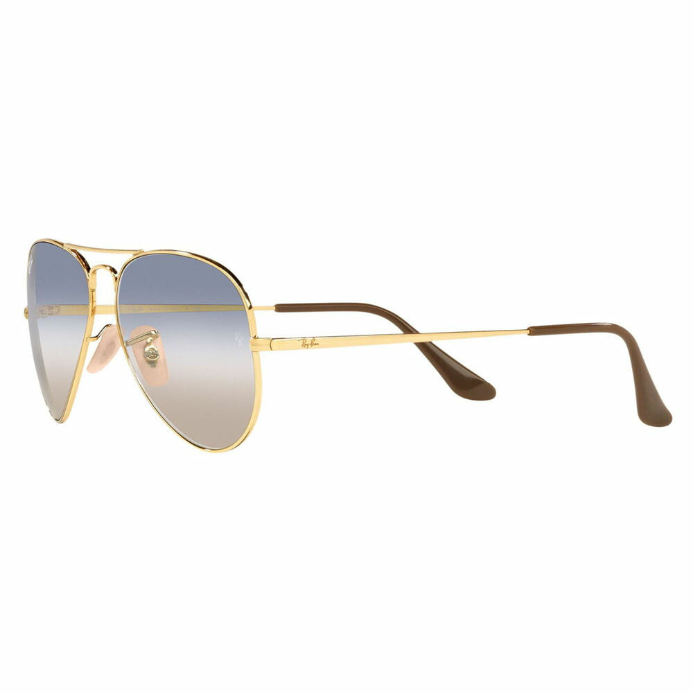 [Authorized Retailer] Ray-Ban Sunglasses RB3689 001/GD 58 62 Ray-Ban Compatible with Ray-Ban Genuine Lenses AVIATOR METAL II Aviator Metal 2 Teardrop Fashion Glasses Eyeglasses 