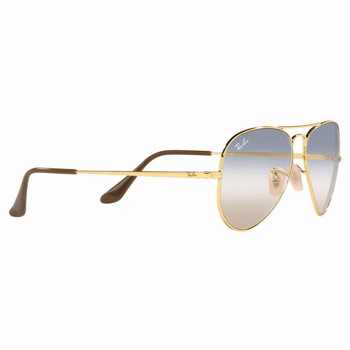 [Authorized Retailer] Ray-Ban Sunglasses RB3689 001/GD 58 62 Ray-Ban Compatible with Ray-Ban Genuine Lenses AVIATOR METAL II Aviator Metal 2 Teardrop Fashion Glasses Eyeglasses 