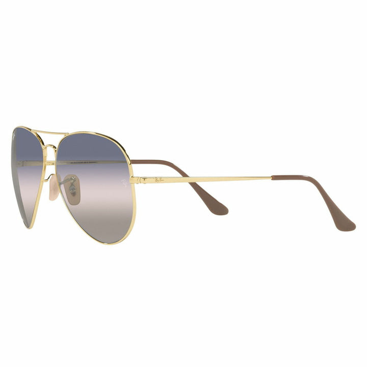 [Authorized Retailer] Ray-Ban Sunglasses RB3689 001/GE 58 62 Ray-Ban Compatible with Ray-Ban Genuine Lenses AVIATOR METAL II Aviator Metal 2 Teardrop Fashion Glasses Eyeglasses 