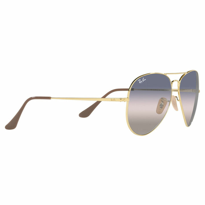 [Authorized Retailer] Ray-Ban Sunglasses RB3689 001/GE 58 62 Ray-Ban Compatible with Ray-Ban Genuine Lenses AVIATOR METAL II Aviator Metal 2 Teardrop Fashion Glasses Eyeglasses 