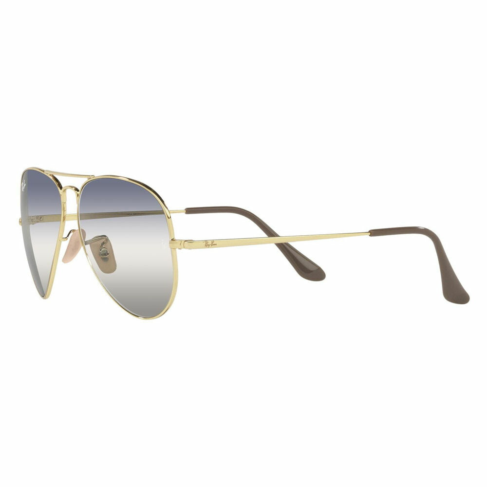 [Authorized Retailer] Ray-Ban Sunglasses RB3689 001/GF 58 62 Ray-Ban Compatible with Ray-Ban Genuine Lenses AVIATOR METAL II Aviator Metal 2 Teardrop Fashion Glasses Eyeglasses 