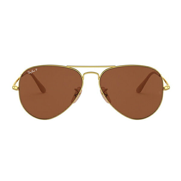 [Recommended Price] Ray-Ban Sunglasses RB3689 906447 58 Ray-Ban Compatible with Ray-Ban Genuine Lenses Aviator Metal AVIATOR METAL II Two-Bridge Polarized Fashion Glasses Eyeglasses 