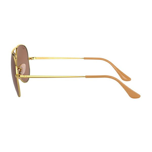 [Recommended Price] Ray-Ban Sunglasses RB3689 906447 58 Ray-Ban Compatible with Ray-Ban Genuine Lenses Aviator Metal AVIATOR METAL II Two-Bridge Polarized Fashion Glasses Eyeglasses 