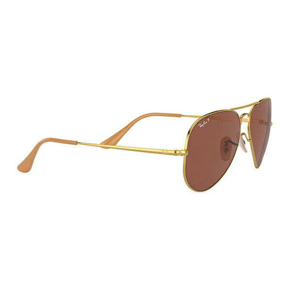 [Recommended Price] Ray-Ban Sunglasses RB3689 9064AF 58 Ray-Ban Aviator Metal AVIATOR METAL II Two-Bridge Polarized Fashion Glasses Eyeglasses 