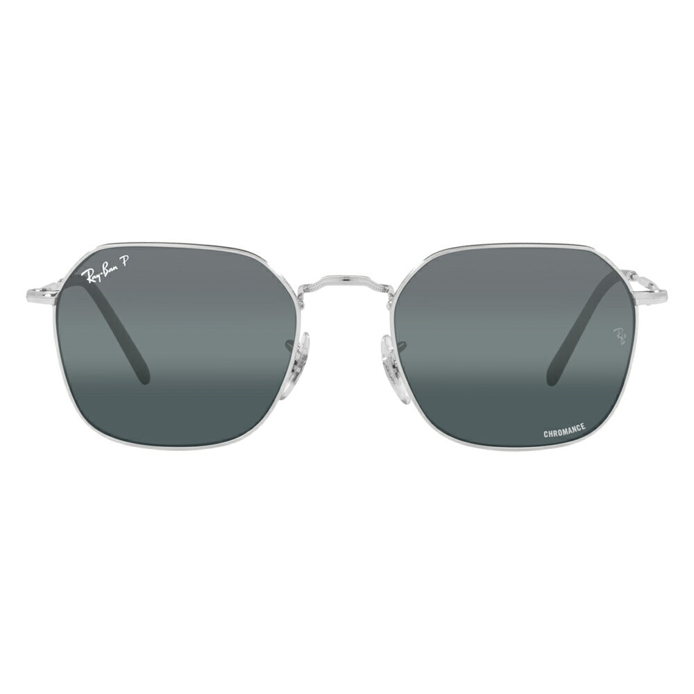 [Authorized Retailer] Ray-Ban Sunglasses RB3694 9242G6 53 55 Ray-Ban Compatible with Ray-Ban Genuine Lenses JIM Round Hexagonal Polarized Fashion Glasses Eyeglasses 