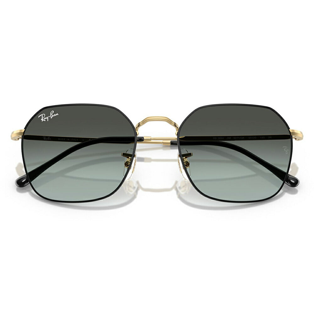 【正規品販売店】レイバン サングラス RB3694 9271GK 53 55 Ray-Ban レイバン純正レンズ対応 Jim ジム ヘキサゴナル メタル ユニセックス  伊達メガネ 眼鏡