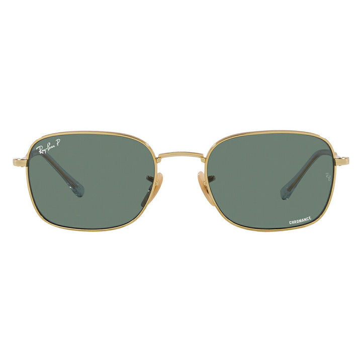 【正規品販売店】レイバン サングラス RB3706 001/O9 54 57 Ray-Ban レイバン純正レンズ対応 メタル スクエア フルリム 偏光レンズ クロマンスレンズ 伊達メガネ 眼鏡