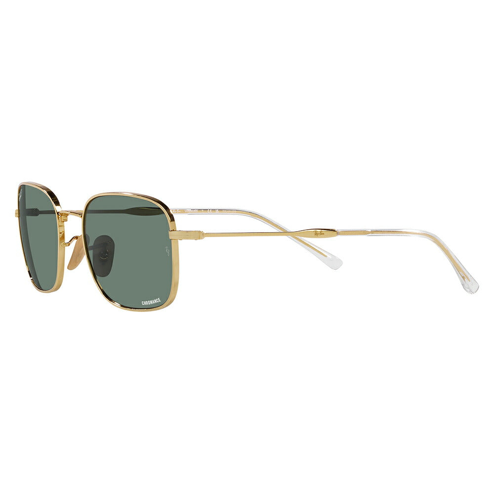 【正規品販売店】レイバン サングラス RB3706 001/O9 54 57 Ray-Ban レイバン純正レンズ対応 メタル スクエア フルリム 偏光レンズ クロマンスレンズ 伊達メガネ 眼鏡