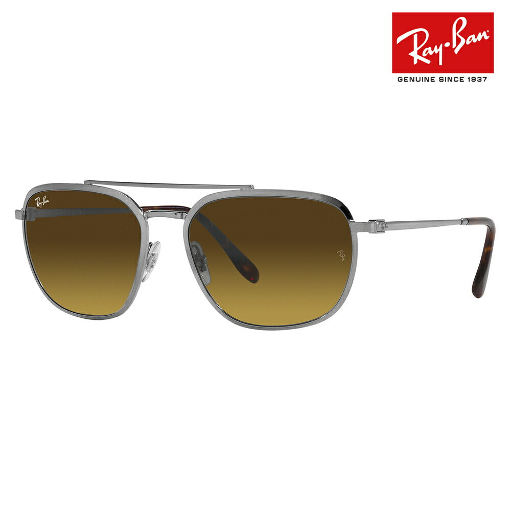 【正規品販売店】レイバン サングラス RB3708 916785 56 59 Ray-Ban レイバン純正レンズ対応 メタル スクエアダブルブリッジ  ラウンド 伊達メガネ 眼鏡