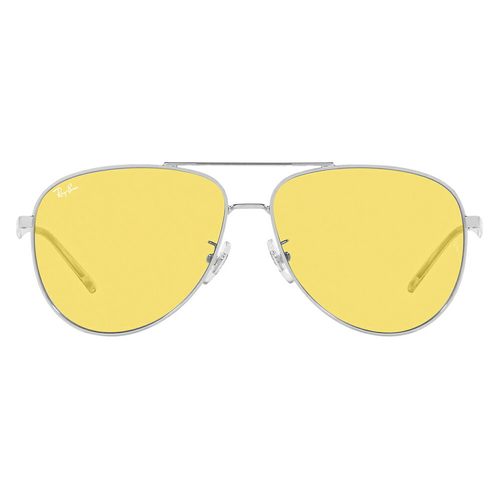 [Authorized Retailer] Ray-Ban Sunglasses RB3712D 003/85 62 Ray-Ban Compatible with Ray-Ban Genuine Lenses Pilot Teardrop Asian Fit Light Color Washed Lenses 