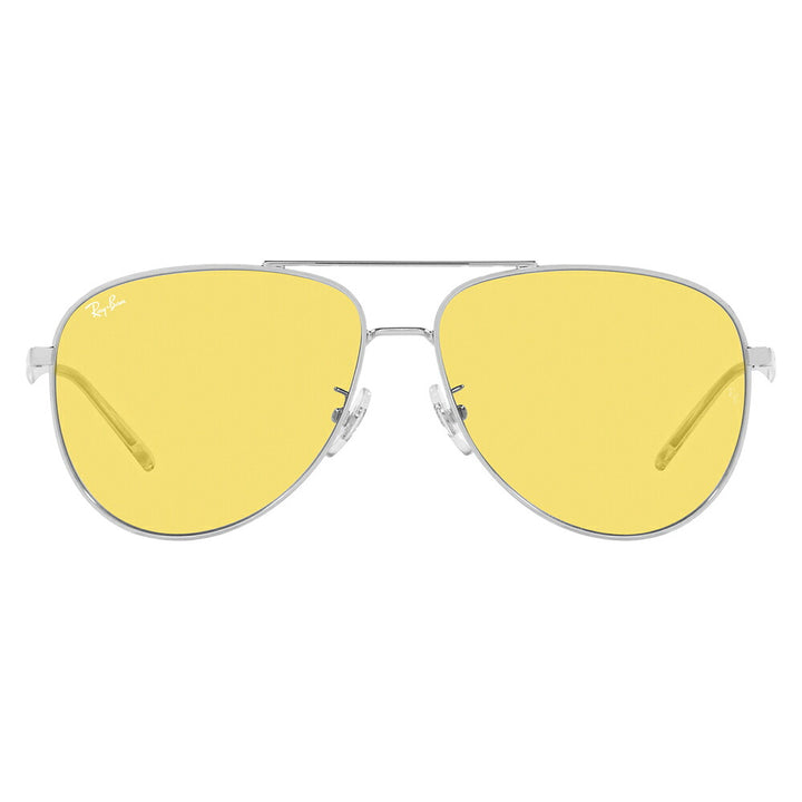 [Authorized Retailer] Ray-Ban Sunglasses RB3712D 003/85 62 Ray-Ban Compatible with Ray-Ban Genuine Lenses Pilot Teardrop Asian Fit Light Color Washed Lenses 