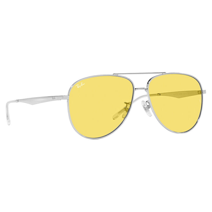[Authorized Retailer] Ray-Ban Sunglasses RB3712D 003/85 62 Ray-Ban Compatible with Ray-Ban Genuine Lenses Pilot Teardrop Asian Fit Light Color Washed Lenses 