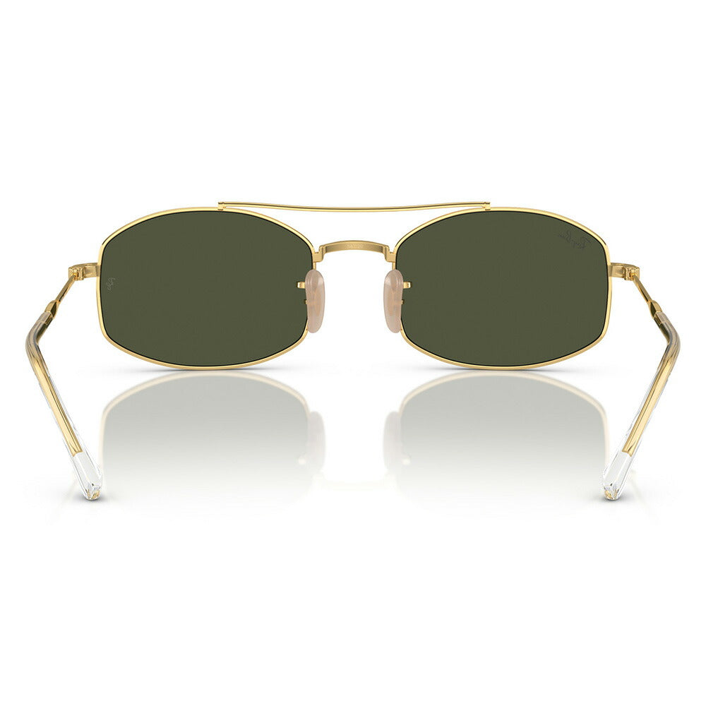 [Authorized Retailer] Ray-Ban Sunglasses RB3719 001/31 51 54 Ray-Ban Compatible with Ray-Ban Genuine Lenses Double Bridge Square Metal Stylish Fashion Glasses Eyeglasses 