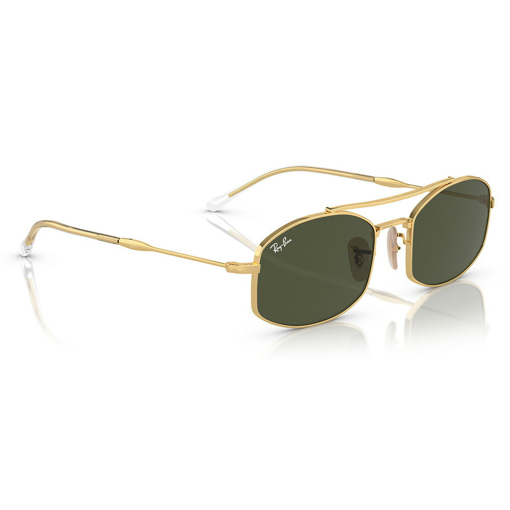 [Authorized Retailer] Ray-Ban Sunglasses RB3719 001/31 51 54 Ray-Ban Compatible with Ray-Ban Genuine Lenses Double Bridge Square Metal Stylish Fashion Glasses Eyeglasses 