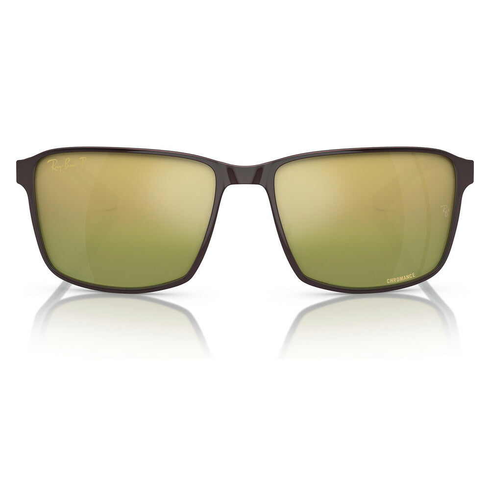 【オススメ価格】レイバン サングラス RB3721CH 188/60 59 Ray-Ban メタル スクエア クロマンスレンズ LITEFORCE 偏光レンズ