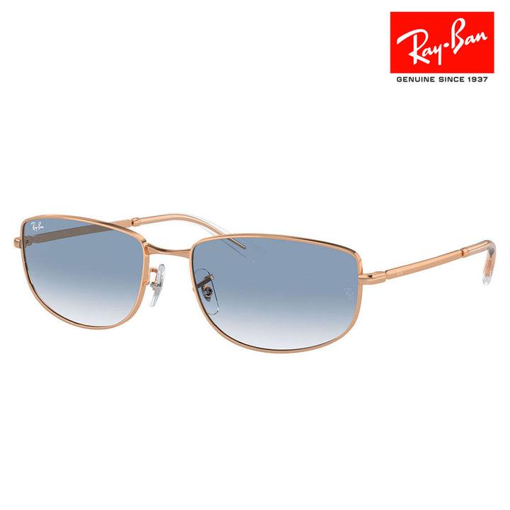 [Authorized Retailer] Ray-Ban Sunglasses RB3732 92023F 56 59 Ray-Ban Compatible with Ray-Ban Genuine Lenses Square Unisex Metal Fashion Glasses Eyeglasses 