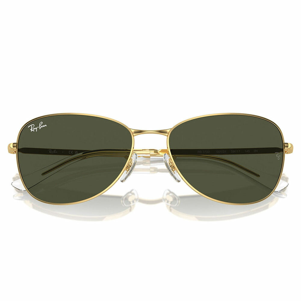 【正規品販売店】レイバン サングラス RB3733 001/31  56 59 Ray-Ban レイバン純正レンズ対応 クラシック パイロット  ユニセックス メタル 伊達メガネ 眼鏡