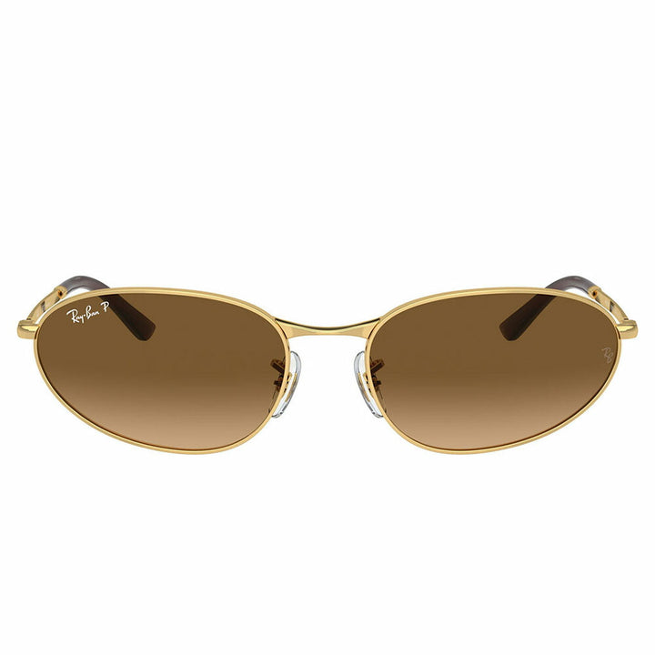 [Authorized Retailer] Ray-Ban Sunglasses RB3734 001/M2 56 59 Ray-Ban Compatible with Ray-Ban Genuine Lenses Oval Metal Unisex Polarized Fashion Glasses Eyeglasses 