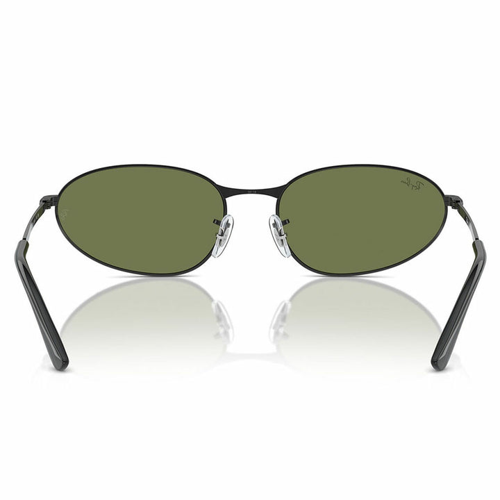 [Authorized Retailer] Ray-Ban Sunglasses RB3734 002/B1 56 59 Ray-Ban Compatible with Ray-Ban Genuine Lenses Oval Metal Unisex Fashion Glasses Eyeglasses 