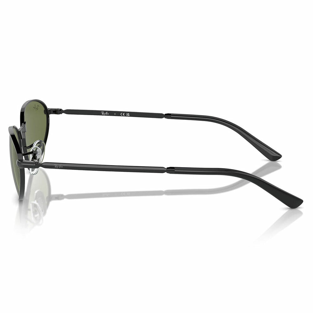 [Authorized Retailer] Ray-Ban Sunglasses RB3734 002/B1 56 59 Ray-Ban Compatible with Ray-Ban Genuine Lenses Oval Metal Unisex Fashion Glasses Eyeglasses 