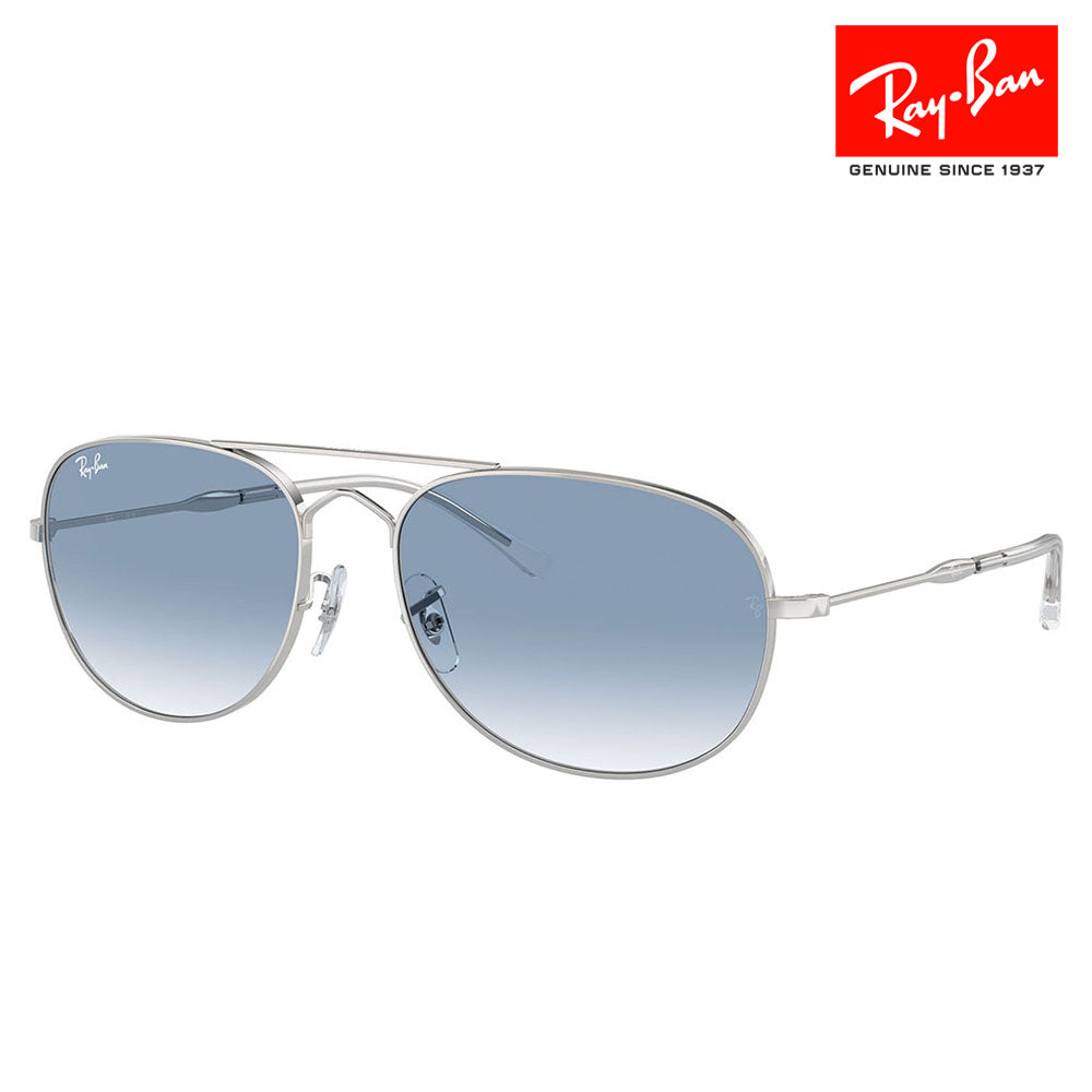 [Authorized Retailer] Ray-Ban Sunglasses RB3735 003/3F 57 60 Ray-Ban Compatible with Ray-Ban Genuine Lenses BAIN BRIDGE Deerdrop Metal Fashion Glasses Eyeglasses 