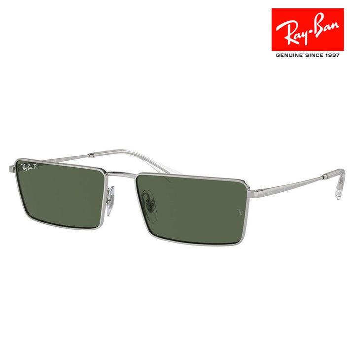 [Authorized Retailer] Ray-Ban Sunglasses RB3741 003/9A 56 59 EMY BIO-BASED PULSE Collection Square Unisex Polarized 