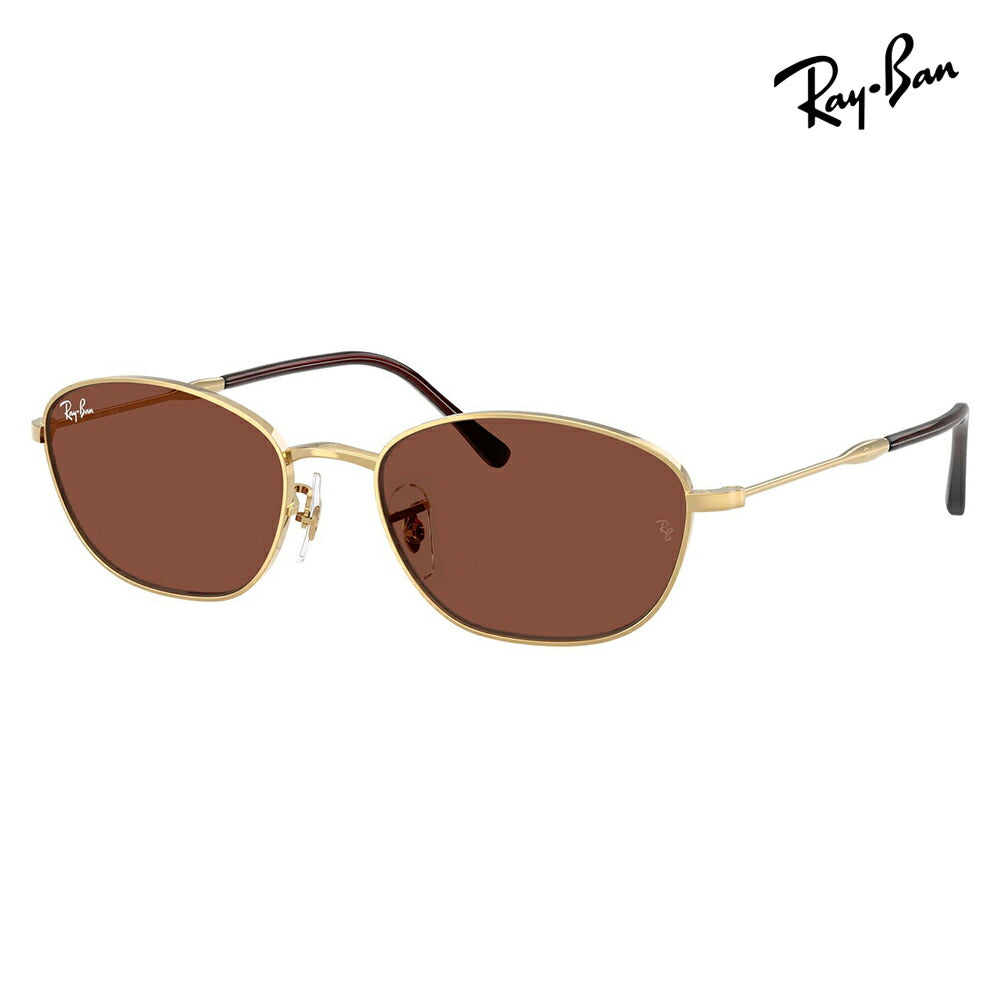 【正規品販売店】レイバン サングラス RB3749 001/C5 55 58 Ray-Ban オーバル ワイヤー メタル レディース