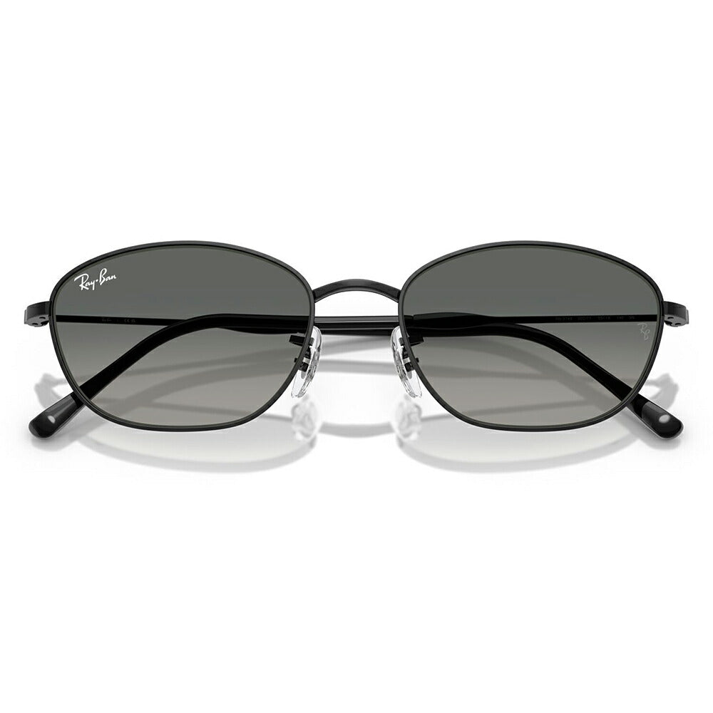 【正規品販売店】レイバン サングラス RB3749 002/71 55 58 Ray-Ban オーバル ワイヤー メタル レディース