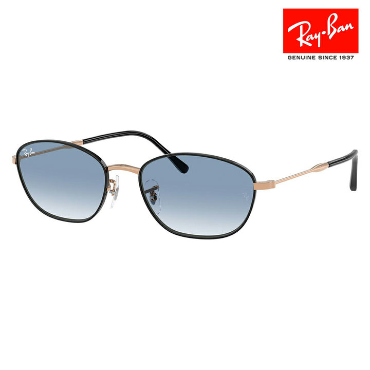 【正規品販売店】レイバン サングラス RB3749 92723F 55 58 Ray-Ban オーバル ワイヤー メタル レディース