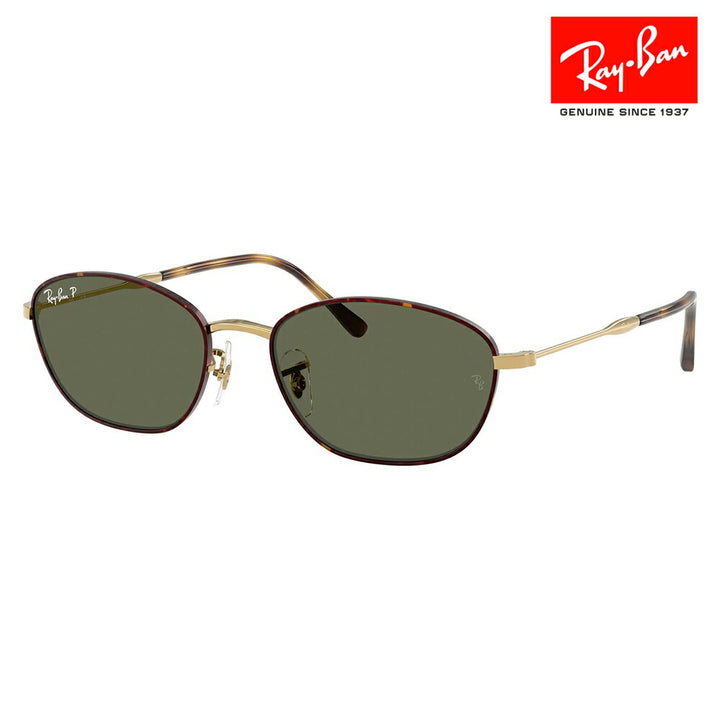 【正規品販売店】レイバン サングラス RB3749 927358 55 58 Ray-Ban オーバル ワイヤー メタル レディース 偏光