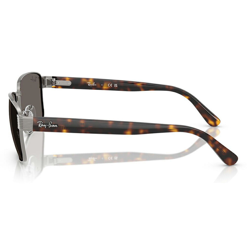 【正規品販売店】レイバン サングラス RB3750 004/B1 59 62 Ray-Ban スクエア メタル ユニセックス