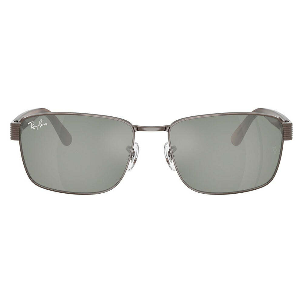 【正規品販売店】レイバン サングラス RB3750 925940 59 62 Ray-Ban スクエア メタル ユニセックス
